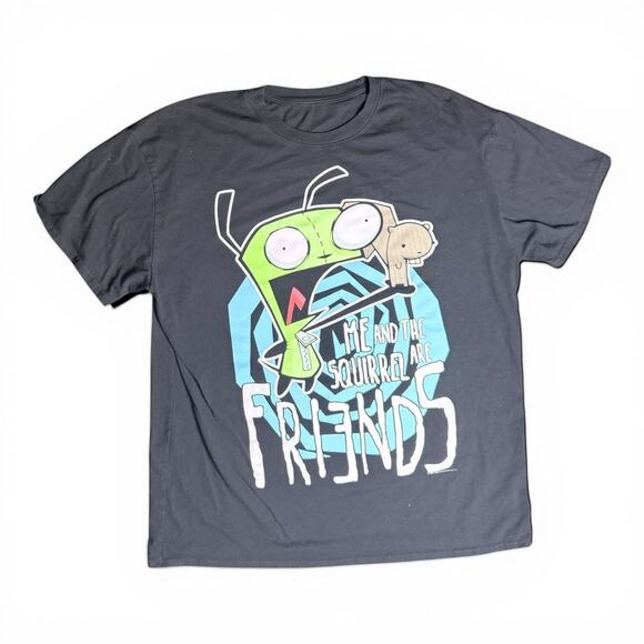 Nickelodeon Other - Invader Zim GIR Me and the Squirrel are Friends Graphic T-Shirt